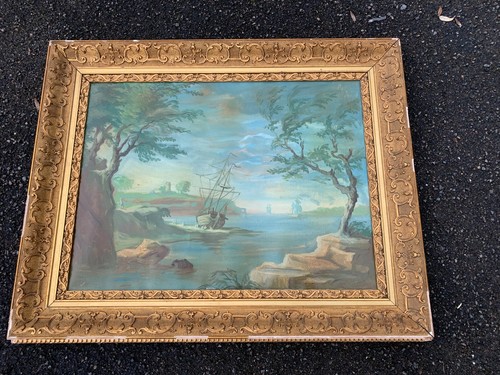 Tableau encadré scène - encadré,,