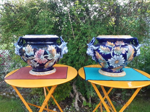 Paire grands cache - paire, pots