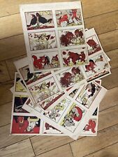 lot 49 images animaux humanisés illustrateur ray lambert annee cc 30