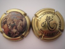 2 Capsules Champagne C. Ellner et Millet-Esquerre