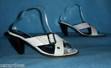 chaussures sandales G-STAR en cuir p 40 fr ou 7 uk TRES BON ETAT