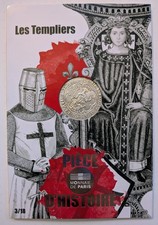 10€ Argent Les Templiers