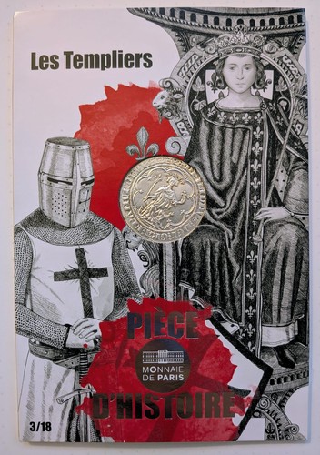 Argent les templiers - 10€,