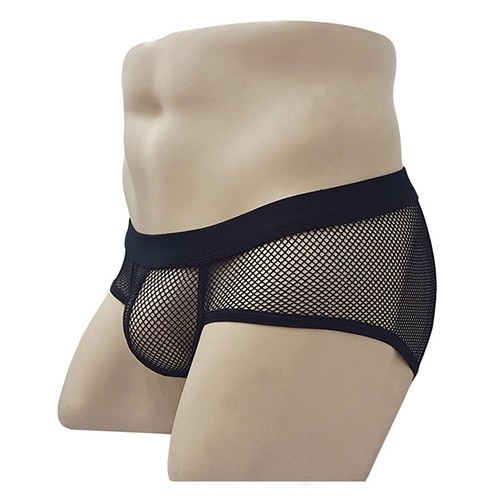 Slip string filet noir - slip, s
