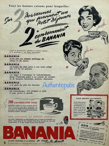 Publicite banania petit - publicite,