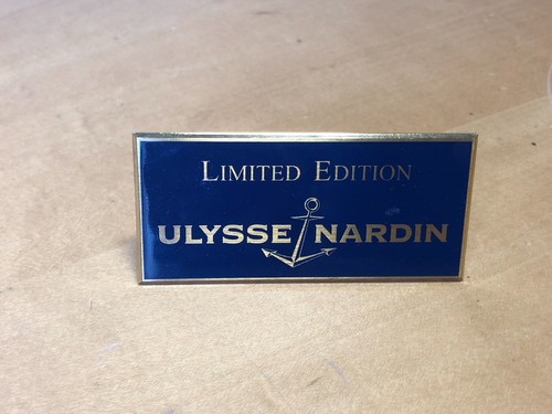 Plaque ulysse nardin - plaque,