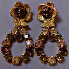 Vintage boucles oreilles - boucles, d'oreilles