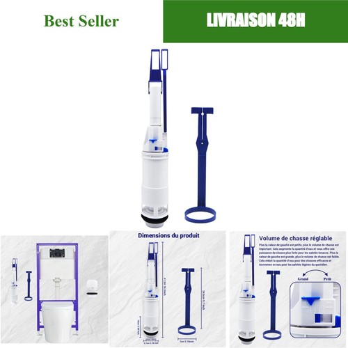 Mécanisme chasse eau wc - chasse,