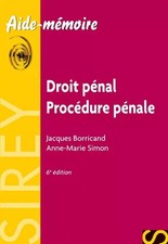 Droit pénal : Procédure pénale, Jacques Borricand et Anne-Marie Simon