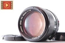 🎦 Nouvel objectif Canon FD NFD 85mm F/1.8 Portrait MF pour monture FD du Jap...
