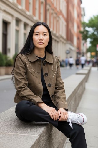 Zara veste miilitaire style - miilitaire,