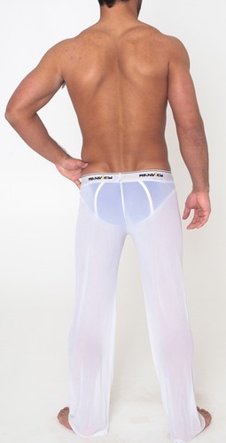 Pantalon pyjama blanc - , sheer