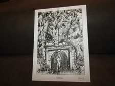 ????exlibris signé BLUTCH la mer à boire???