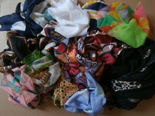 LOT DE FOULARDS FEMME ANCIENS-