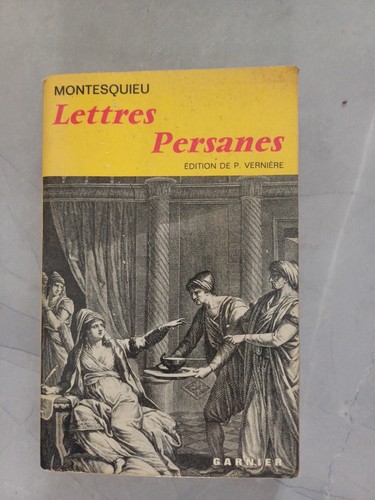 Lettres persanes montesquieu - lettres,