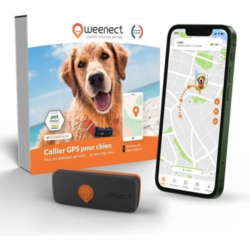 Traceur gps pour chien - pour,