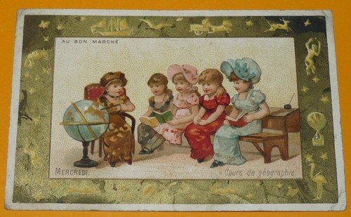 Chromo 1894 bon marche - chromo,