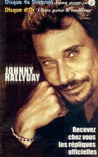 Johnny Hallyday  Bon de Précommande " Disque d'or et Diamant"   R@RE 