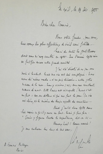 Léon degrelle lettre - léon,
