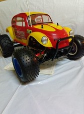 Kyosho Field Baja Beetle Engine RC Car Full Set with Futaba Radio EN L'ÉTAT