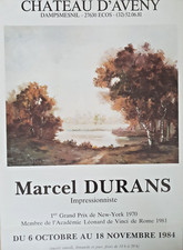 MARCEL DURANS - AFFICHE