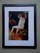 Milo Manara ( Print ) " Hommage a Rembrandt " , non signée 