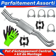 Pot d’échappement central