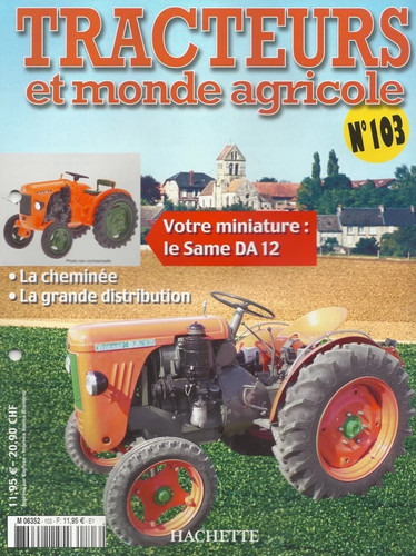 Fascicule tracteurs monde - tracteurs,