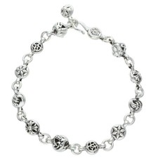 Bracelet en argent multiball