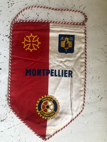 Ancien fanion rotary club - du,