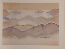 Reproduction d'une aquarelle