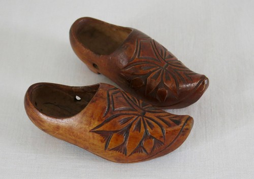 Petit sabot bois ancienne - petit,