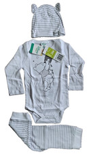 WINNIE L'OURSON  ,ensemble BARBOTEUSE 3 piéces  , 24 mois ou 92 cm  /  V4a21