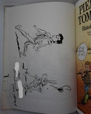 BD EO 1986 dédicacée PIERRE TOMBAL n°2 "Histoire d'os" / Ed. Dupuis