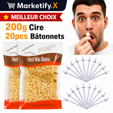 Kit cire nez portable 50g-100g
