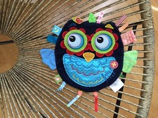 Doudou plat Hibou Chouette