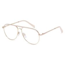 250€ Petite Lunettes de vue aviateur or et rose Maje Monture optique MJ3002 54mm