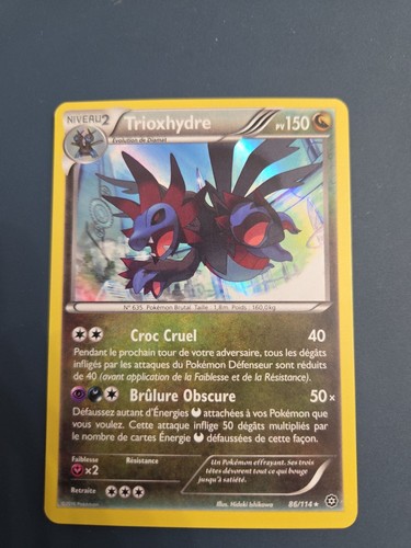 Carte pokémon trioxhydre - pokémon,