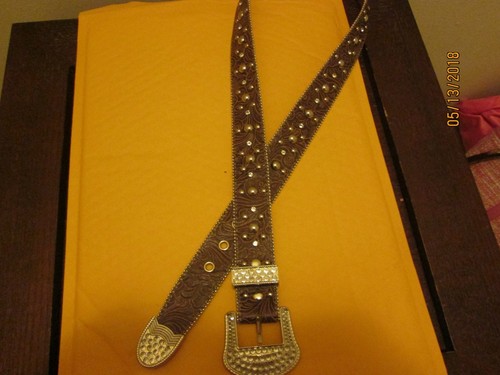 Kathy van zeeland bling - bling, belt