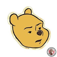 NOUVEAU tapis de souris Marimo Craft Winnie l'ourson série Funny Face jaune L...