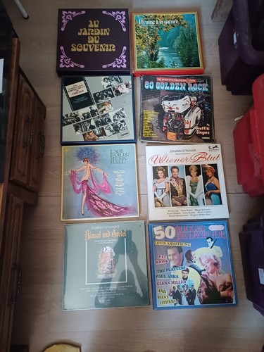Lot coffrets vinyles au - lot,