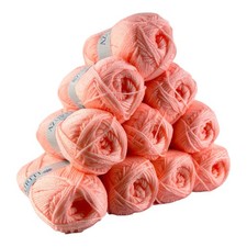 Lot de 10 pelotes Azurite Rose