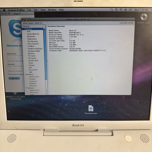 Apple ibook inch - 12,