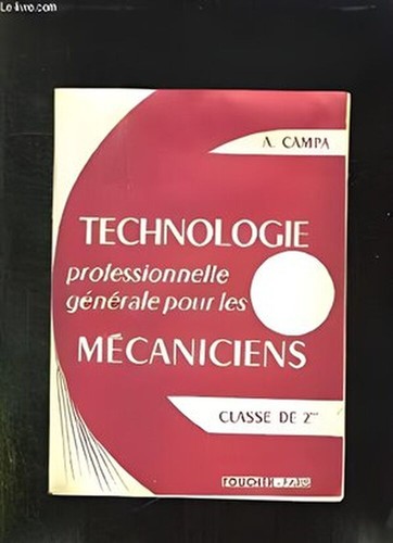 Technologie professionnelle - technologie,