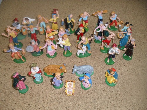Crèche plastique pasteur - crèche, cm