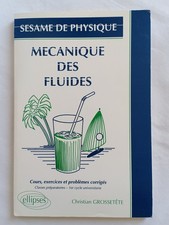 Mécanique des fluides. Cours