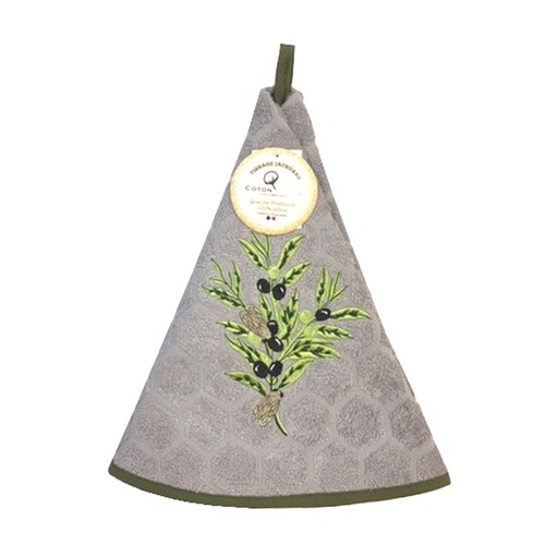 Essuie main rond éponge - main,