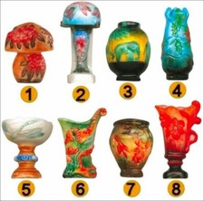 2003 PRIME CHEFS D'OEUVRE D'EMILE GALLE FEVE PORCELAINE 3D au choix