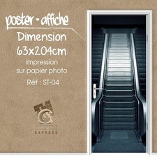 POSTER PORTE DECO TROMPE