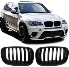 2 GRILLE DE CALANDRE NOIR BAD LOOK BMW X5 E70 DE 03/2007 A 2013 ET BMW X6
